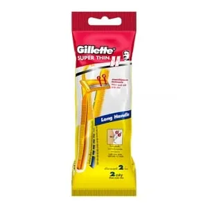 ยิลเลตต์ มีดโกนหนวด ซูเปอร์ธิน แพ็ค 2