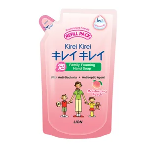 คิเรอิ คิเรอิ โฟมล้างมือ กลิ่นพีช ถุงเติม 200 มล.