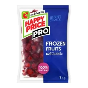 บิ๊กซี แฮปปี้ ไพรซ์ โปร สตรอว์เบอร์รีแช่แข็ง 1 กก.