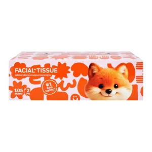 บิ๊กซี แฮปปี้ ไพรซ์ กระดาษเช็ดหน้าหนา 2 ชั้น 105 แผ่น คละลาย