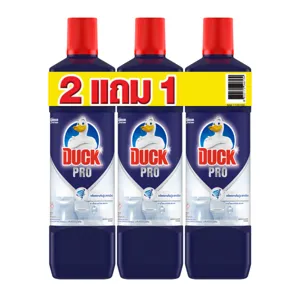 เป็ด โปร ผลิตภัณฑ์ทำความสะอาดห้องน้ำ 900 มล. แพ็ค 2 ฟรี 1