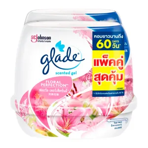 เกลด เซ็นท์เต็ด เจลหอมปรับอากาศ กลิ่นฟลอรัล เพอร์เฟ็คชั่นส์ 180 ก. แพ็คคู่