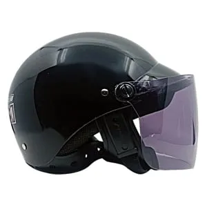 โอซิล หมวกกันน็อคครึ่งใบ รุ่น BLOOM สีดำ