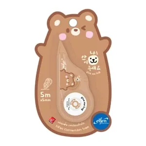 เอลเฟ่น เทปลบคำผิด กอดหน่อยนะ 5 ม. x 5 มม. คละลาย